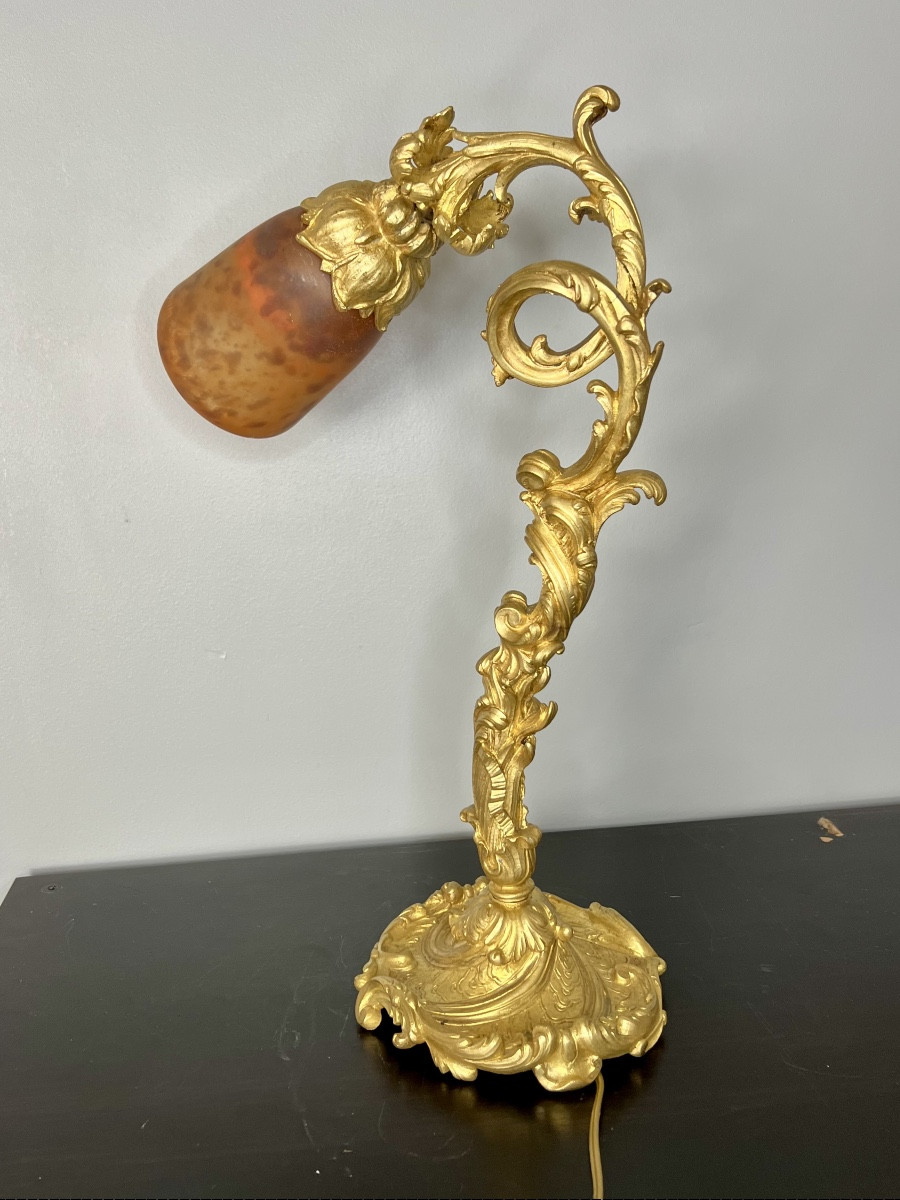Lampe Daum Art Nouveau-photo-2