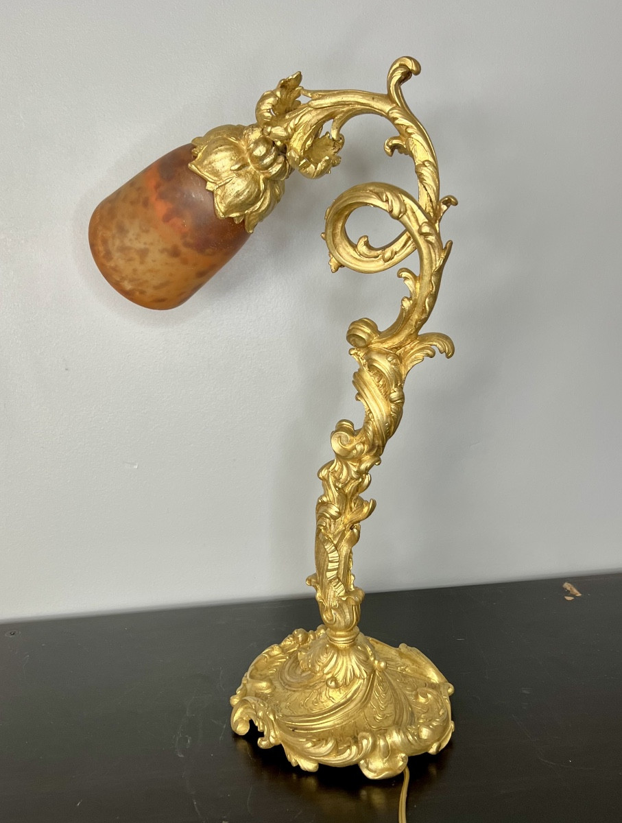 Lampe Daum Art Nouveau-photo-7