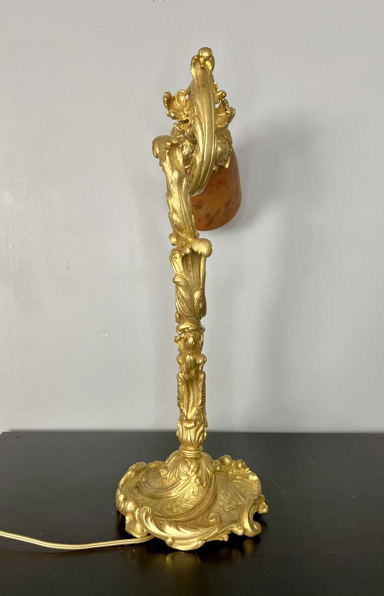 Lampe Daum Art Nouveau-photo-8