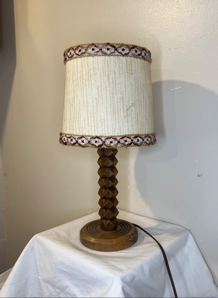 Wood Lamp, Charles Dubouyt