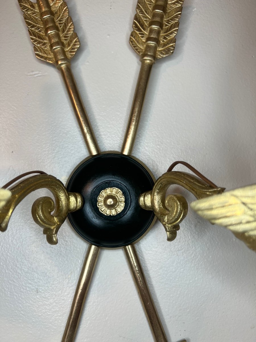 Pair Of Empire Style Wall Lights-photo-6