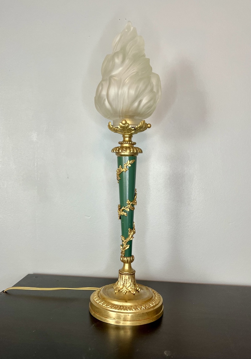 Lampe flambeau 