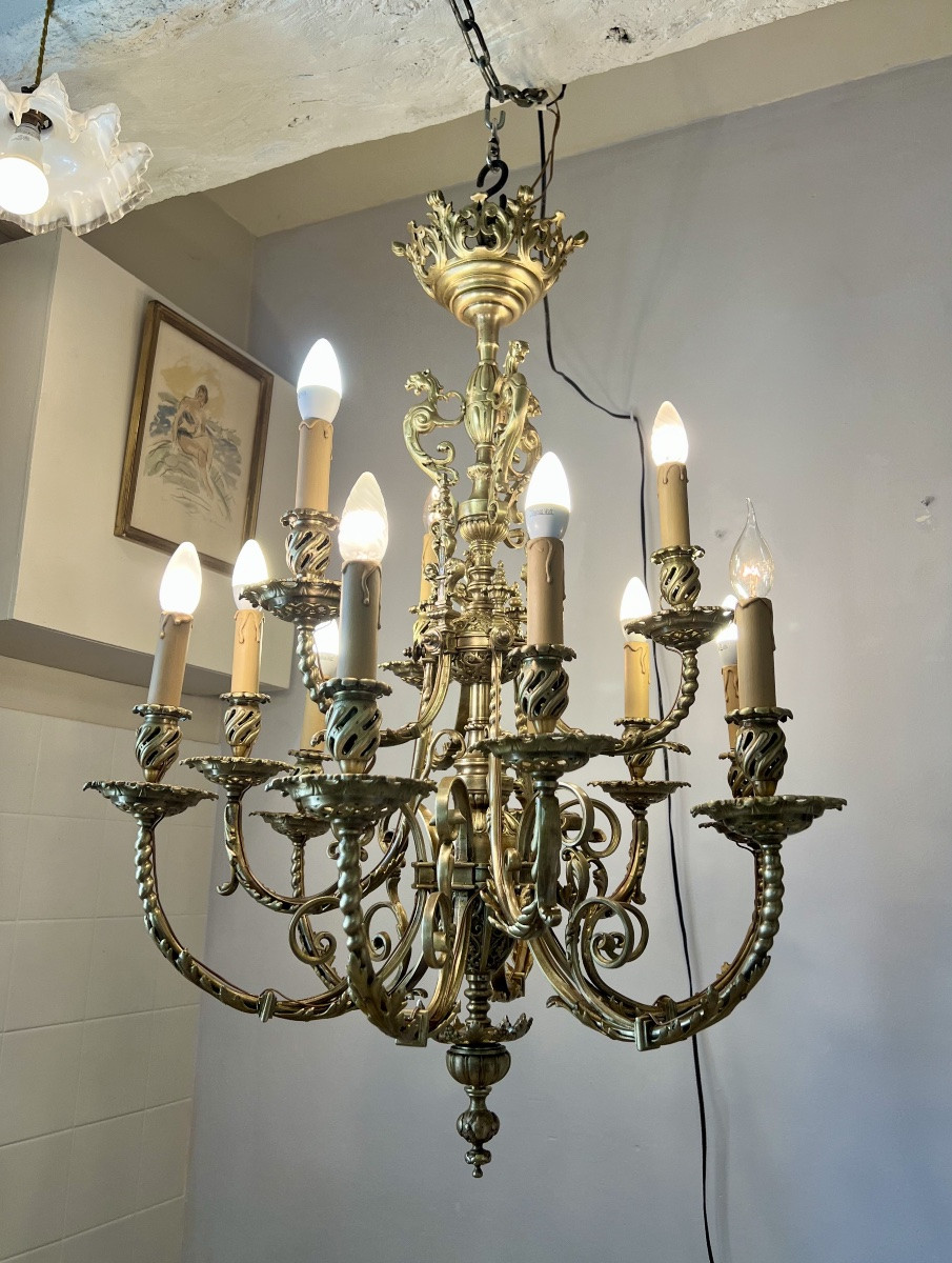 19th Century Chandelier, Neo-gothic -photo-1