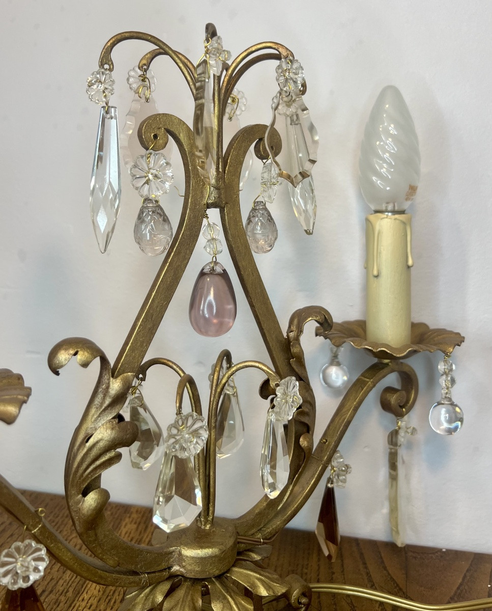 Paire de girandoles art déco -photo-1