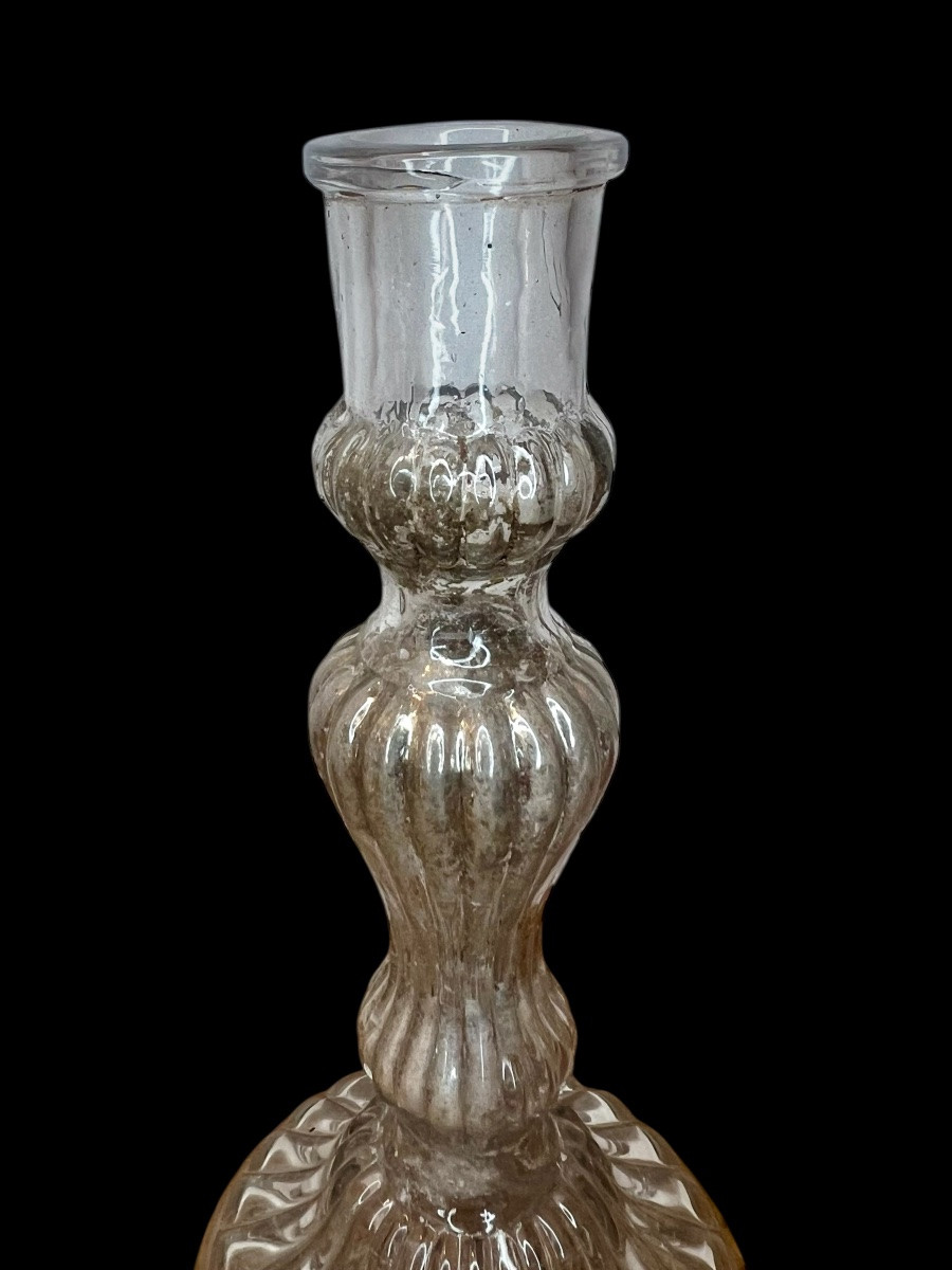 Ensemble de bougeoirs eglomise-photo-3