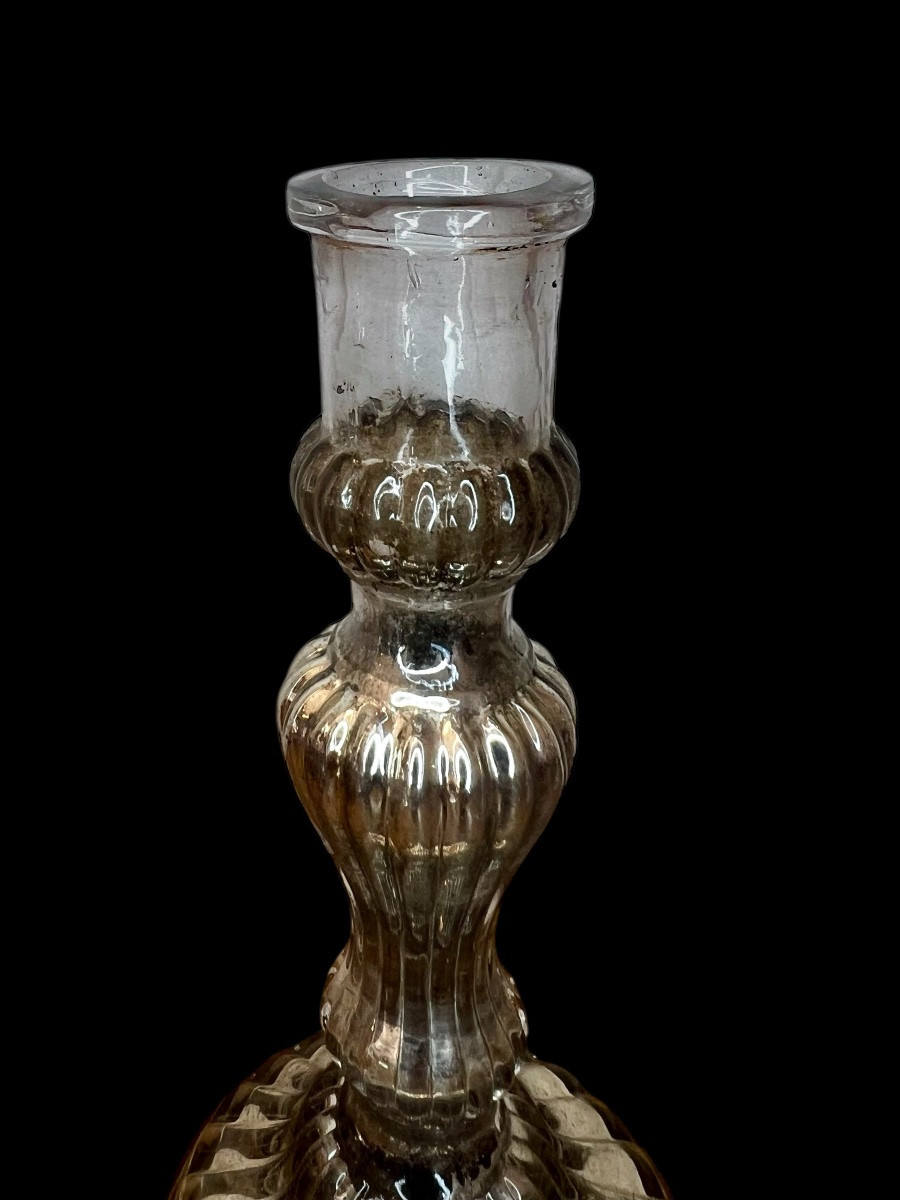 Ensemble de bougeoirs eglomise-photo-5