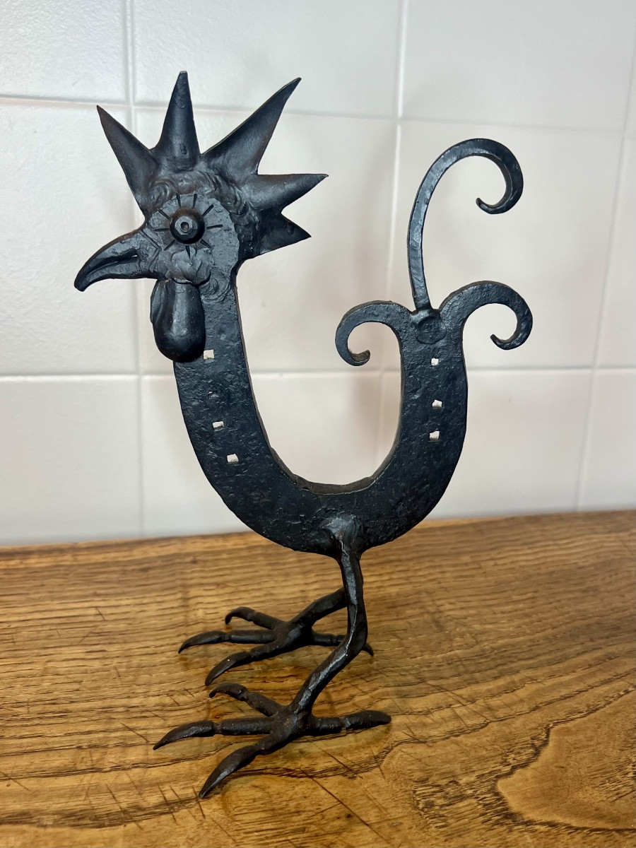 Coq fer forge - Marolles - j.touret -photo-4