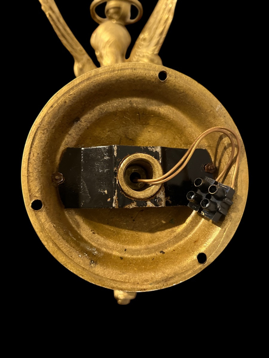 Pair Of Napoleon III Torchère Wall Sconces-photo-8