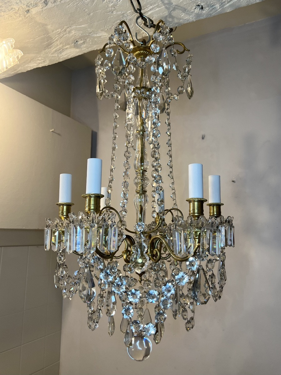 Louis XVI Style Chandelier-photo-2