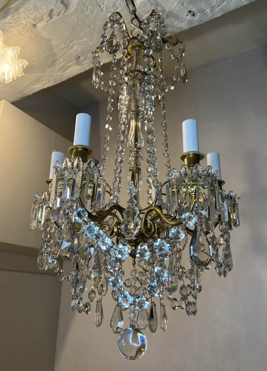 Louis XVI Style Chandelier-photo-2
