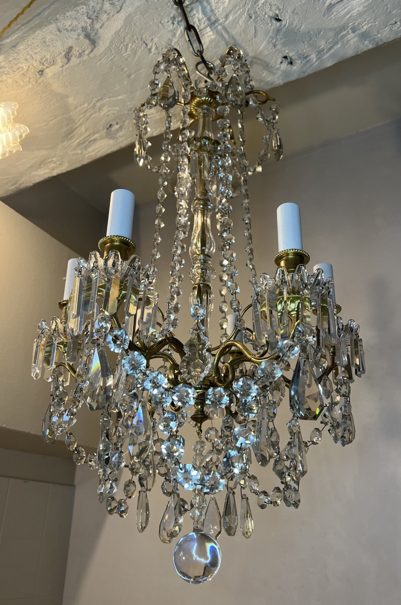 Louis XVI Style Chandelier-photo-3
