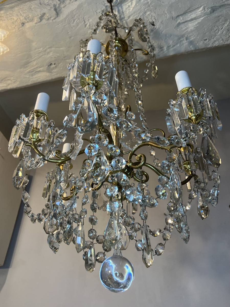 Louis XVI Style Chandelier-photo-4