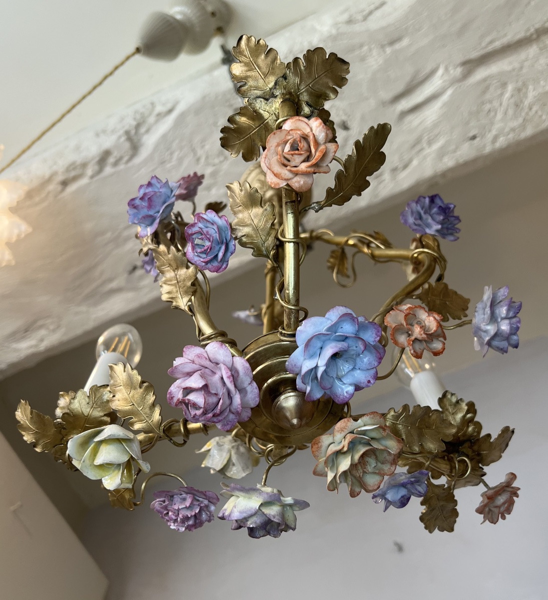 Porcelain Flower Chandelier-photo-4
