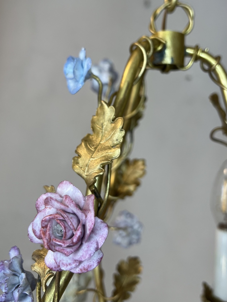 Porcelain Flower Chandelier-photo-6