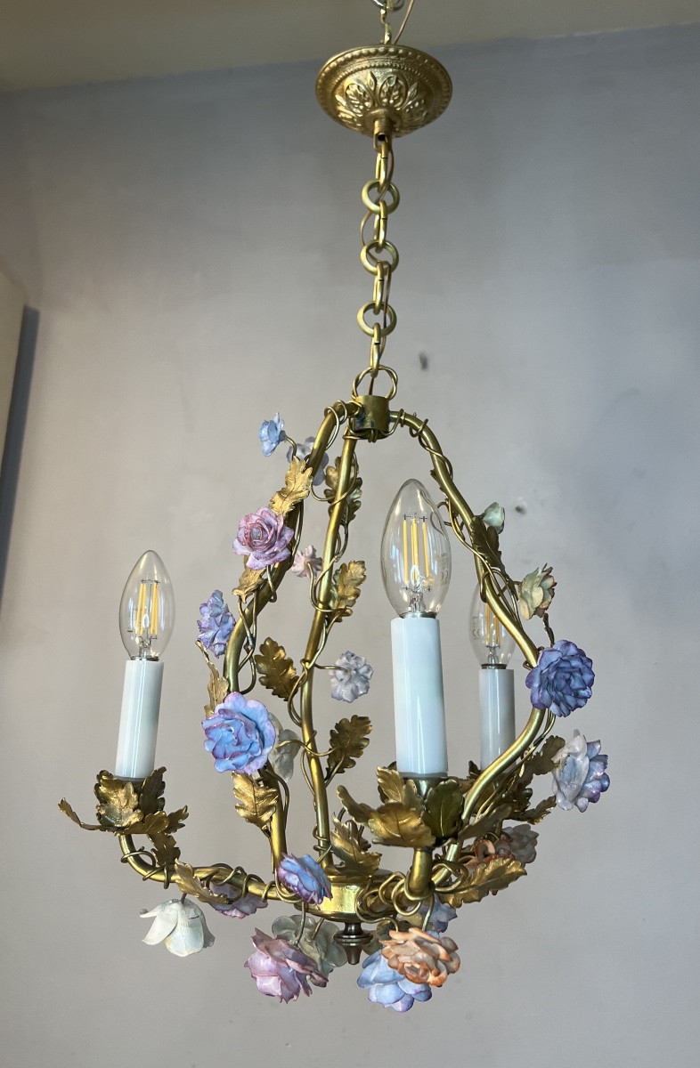 Porcelain Flower Chandelier-photo-8