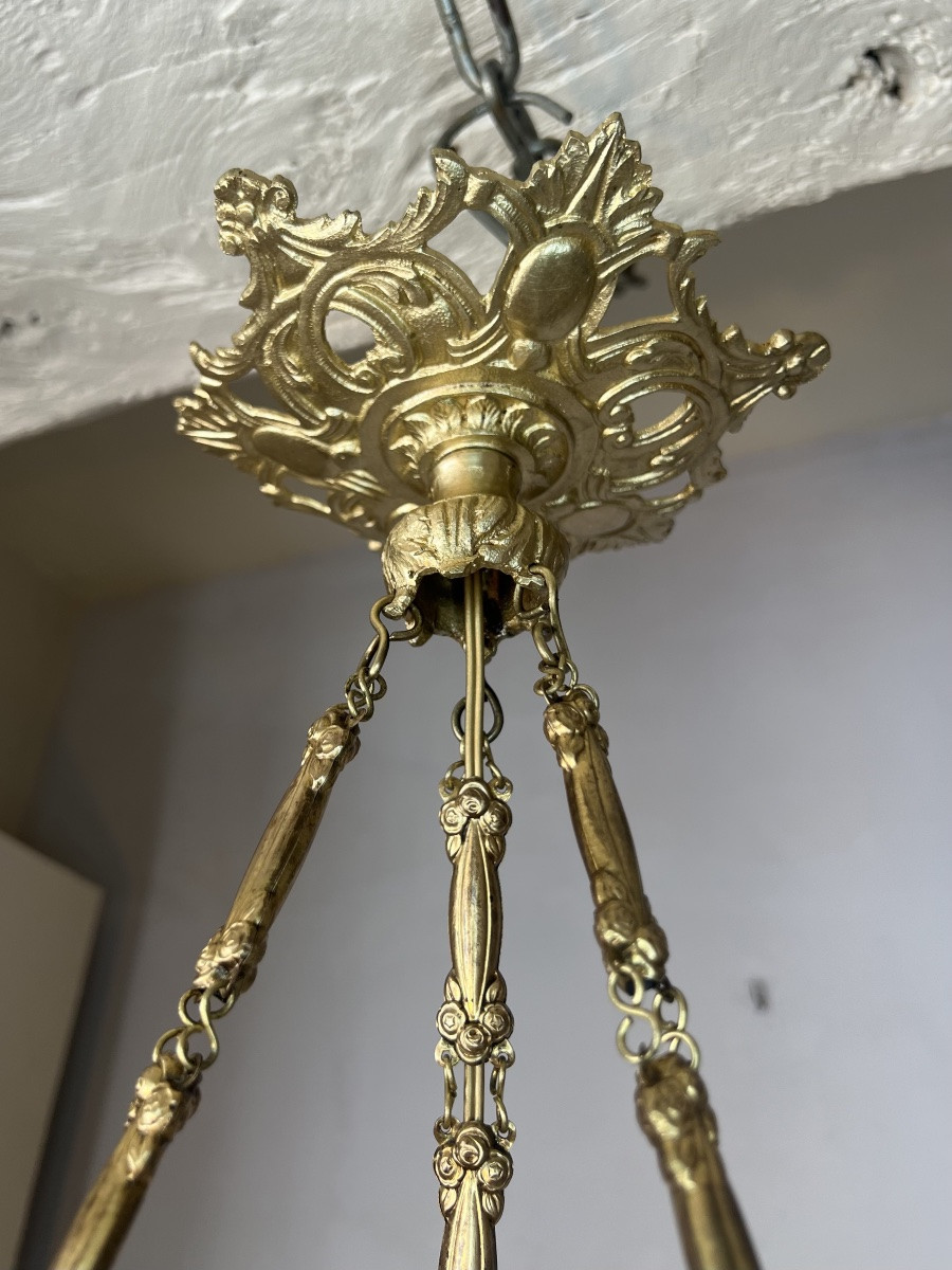 Chandelier Albâtre -photo-1