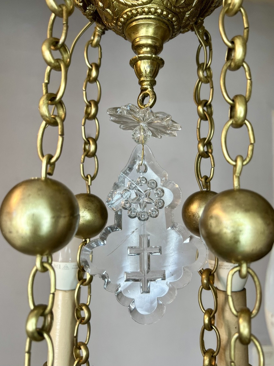 Paire de lustres de chapelle -photo-4