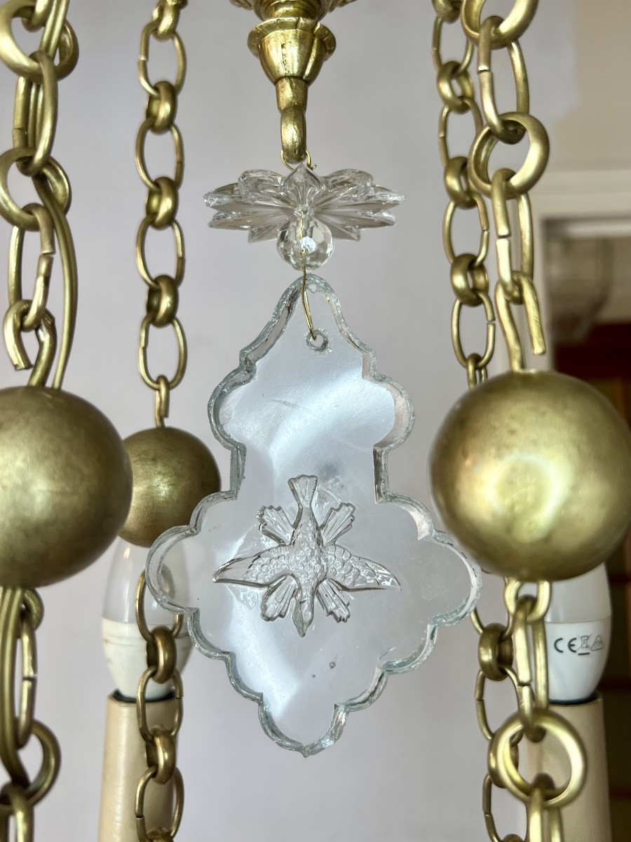 Paire de lustres de chapelle -photo-1