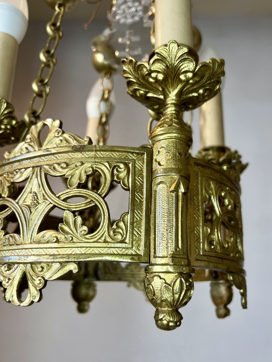 Paire de lustres de chapelle -photo-3