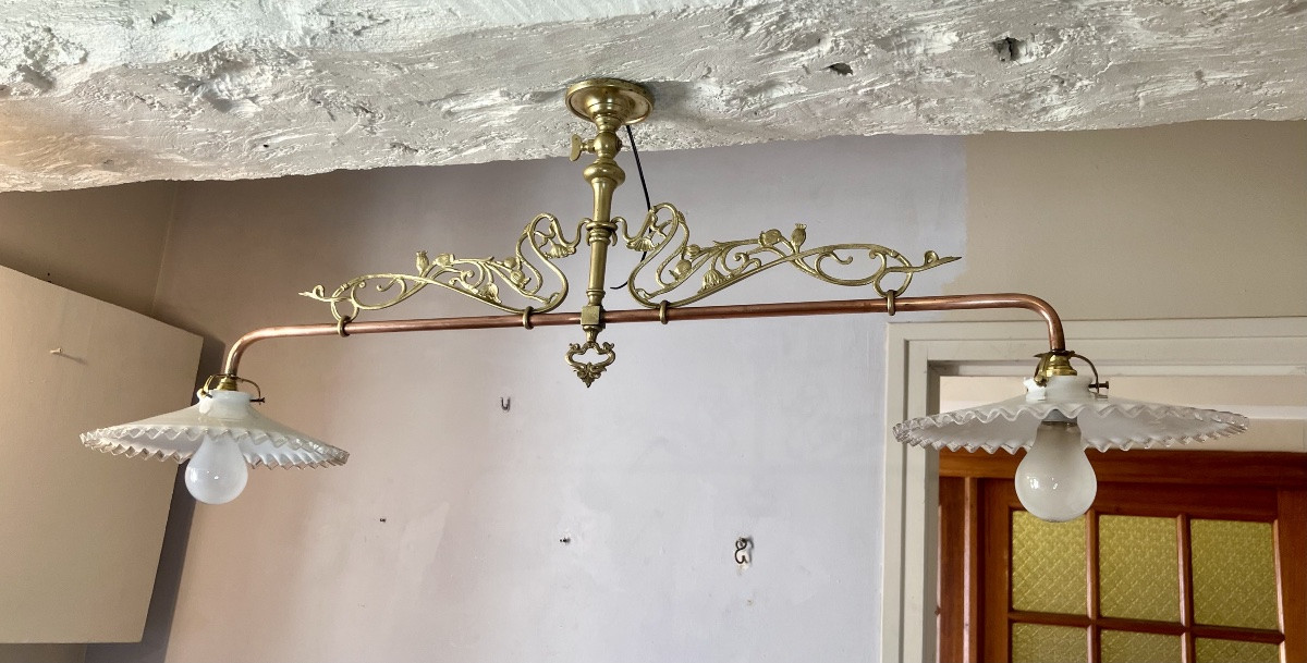 Plafonnier art nouveau -photo-5
