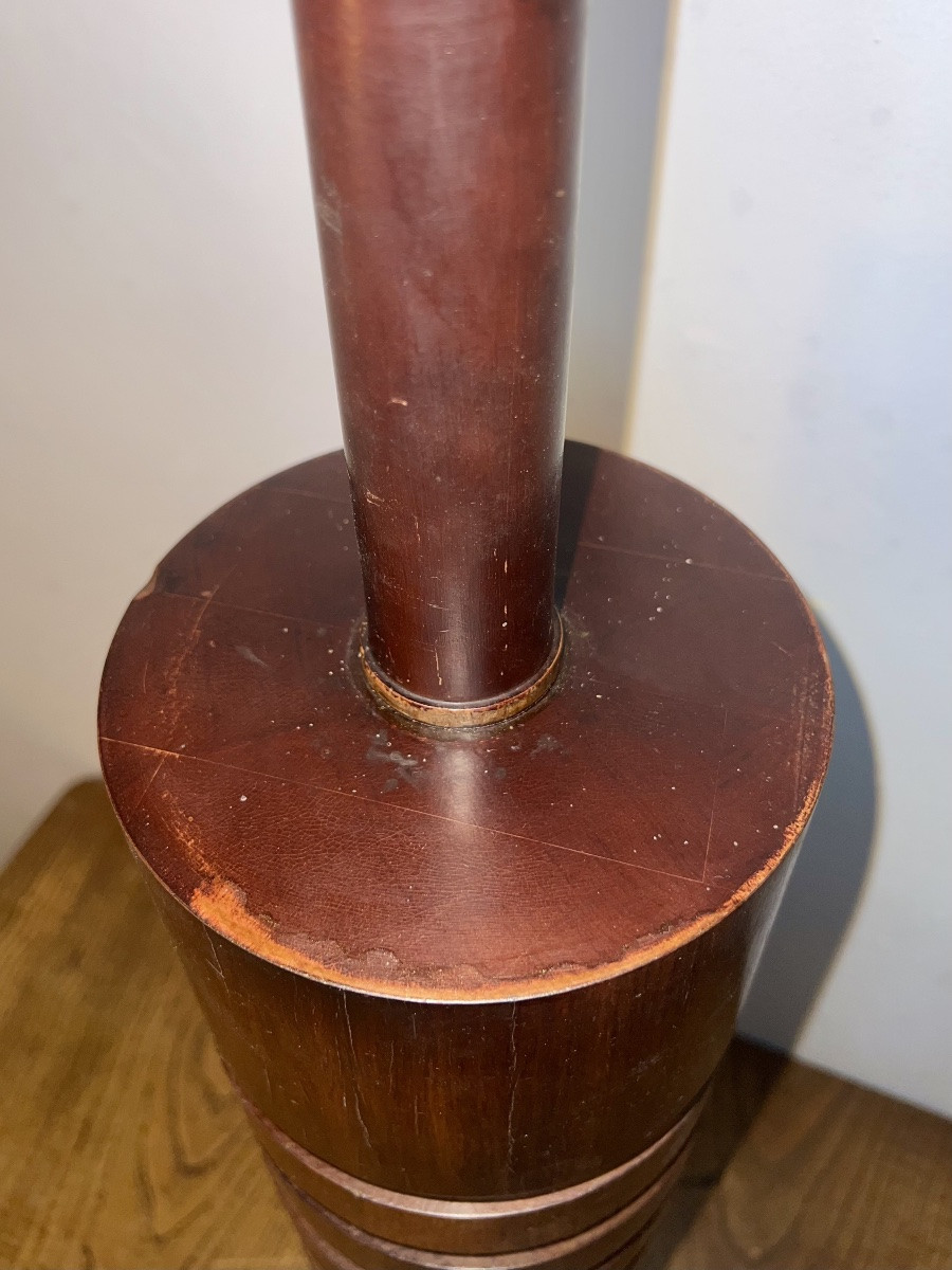 1970s Mahogany Floor Lamp -photo-5