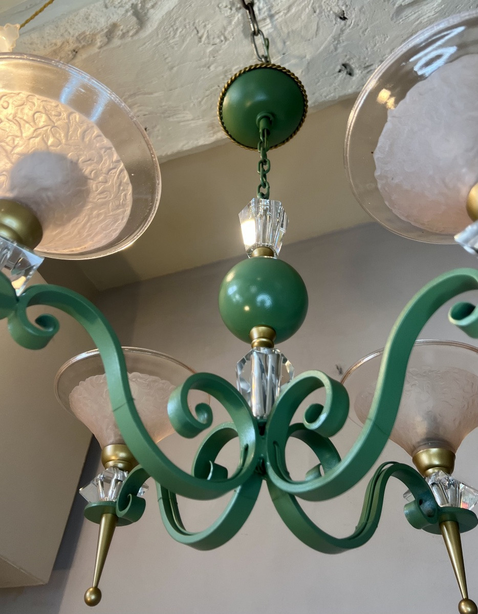 Chandelier Mid-20th Century-photo-4