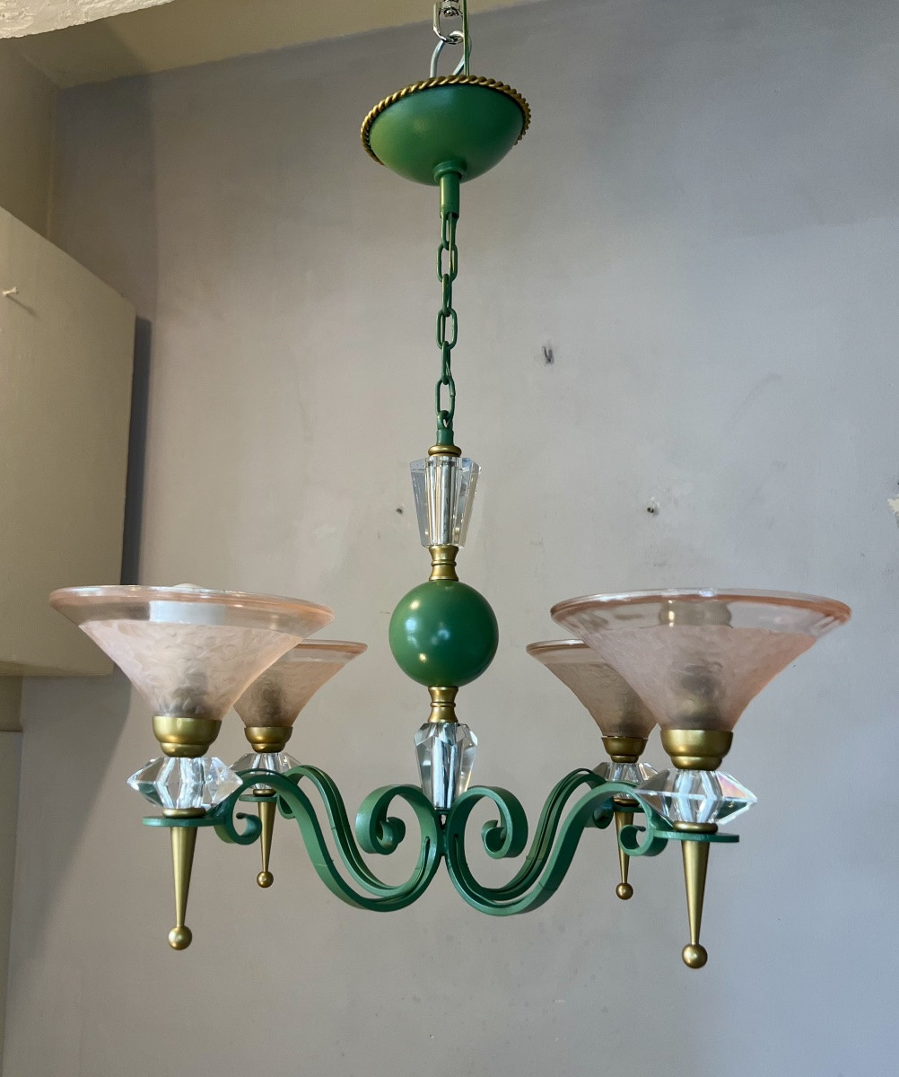Chandelier Mid-20th Century-photo-7