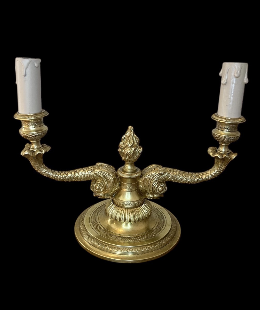 Paire de lampe style Louis XVI-photo-2