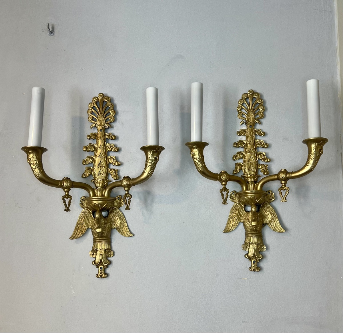 Pair Of Napoleon III Sconces-photo-6