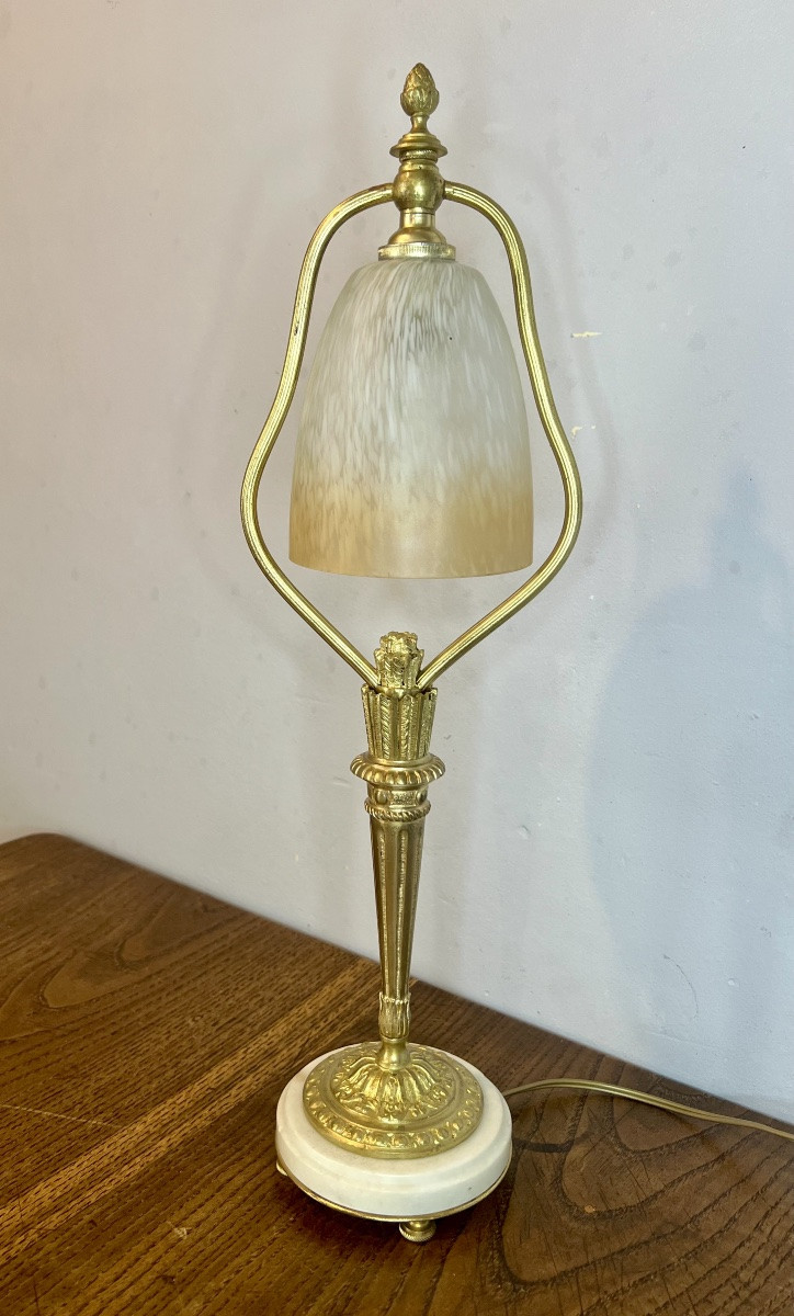Lampe 1900 style Louis XVI-photo-3
