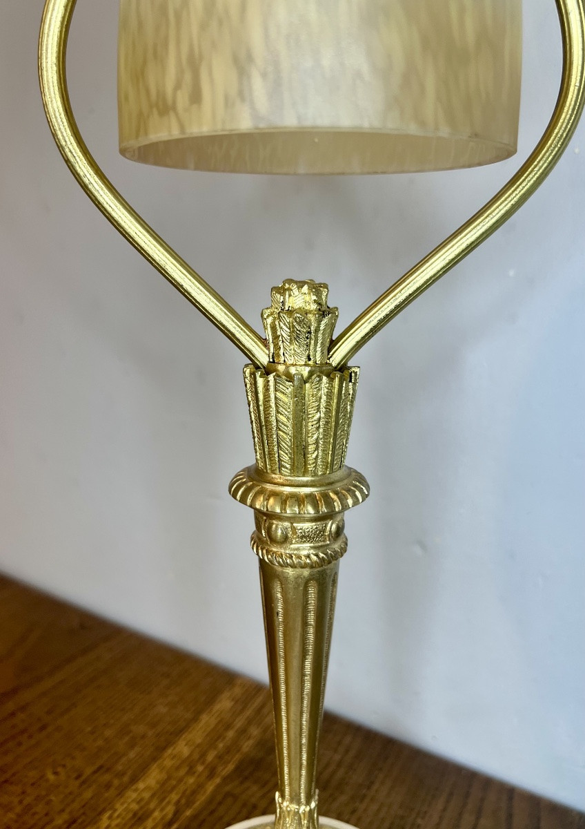 Lampe 1900 style Louis XVI-photo-2