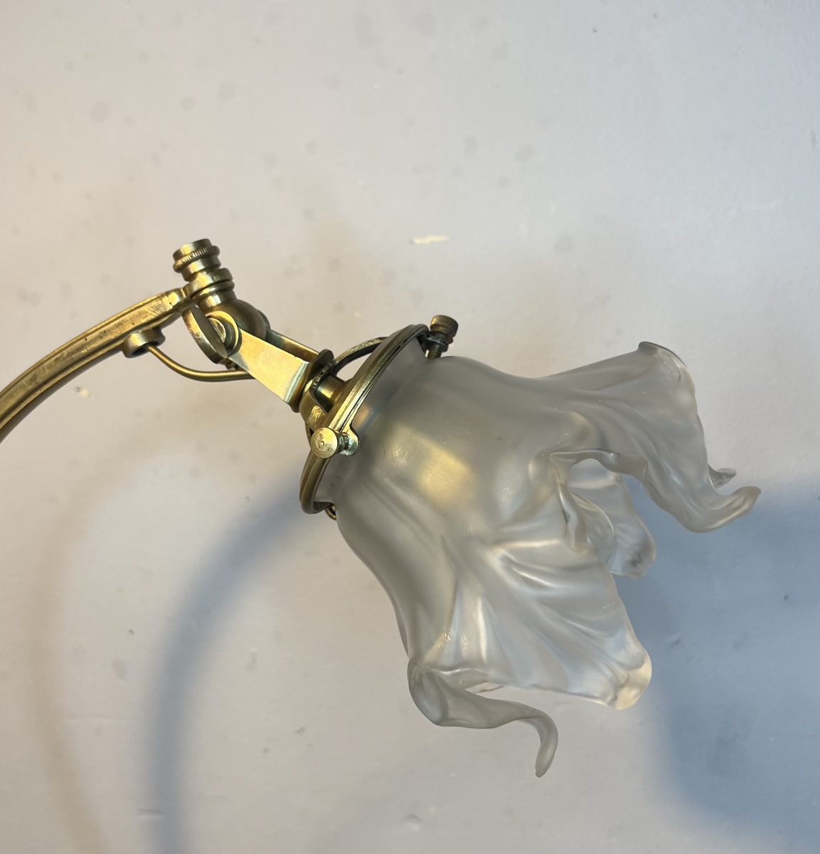 Lampe cœur art nouveau Auguste Delafontaine-photo-3