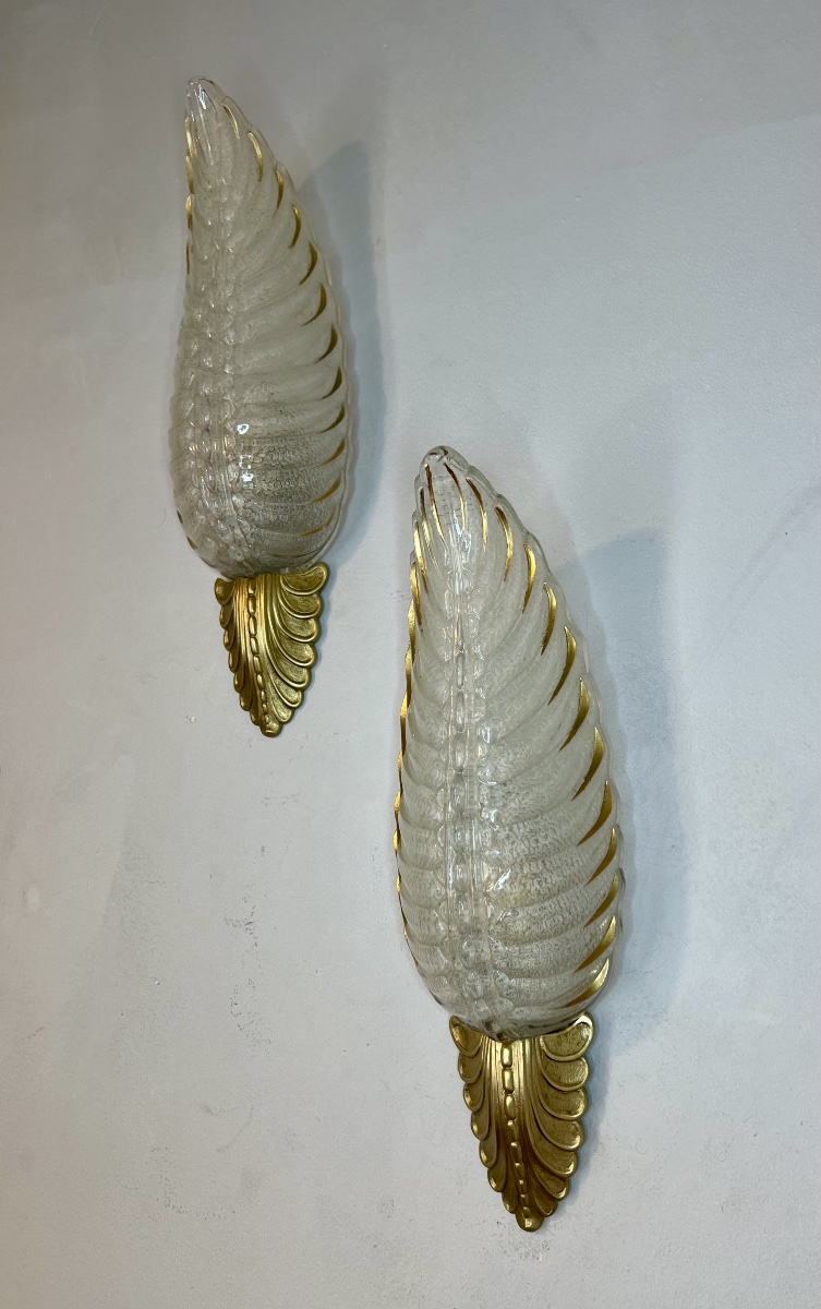 Paire d’appliques ezan plume -photo-3