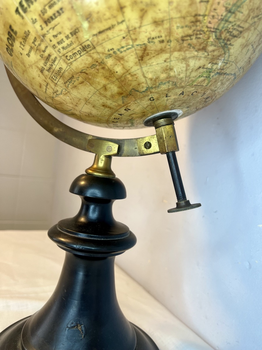 Globe terrestre J Forest  1 - 50 000 000-photo-4