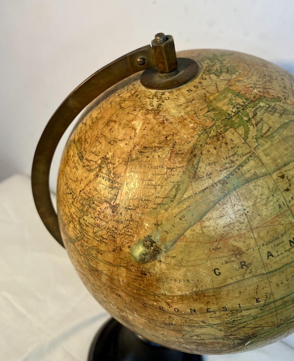 Globe terrestre J Forest  1 - 50 000 000-photo-3