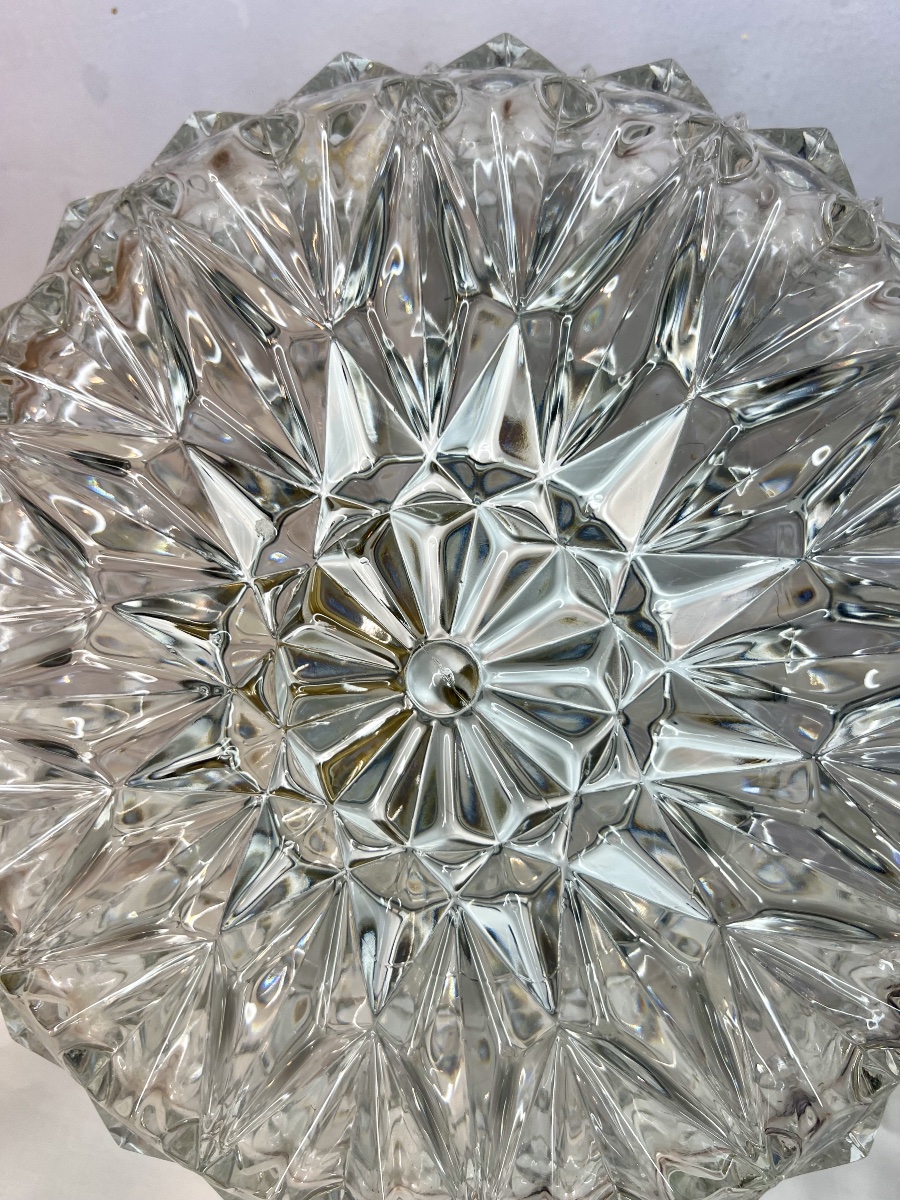 1970s Crystal Ceiling Light -photo-5