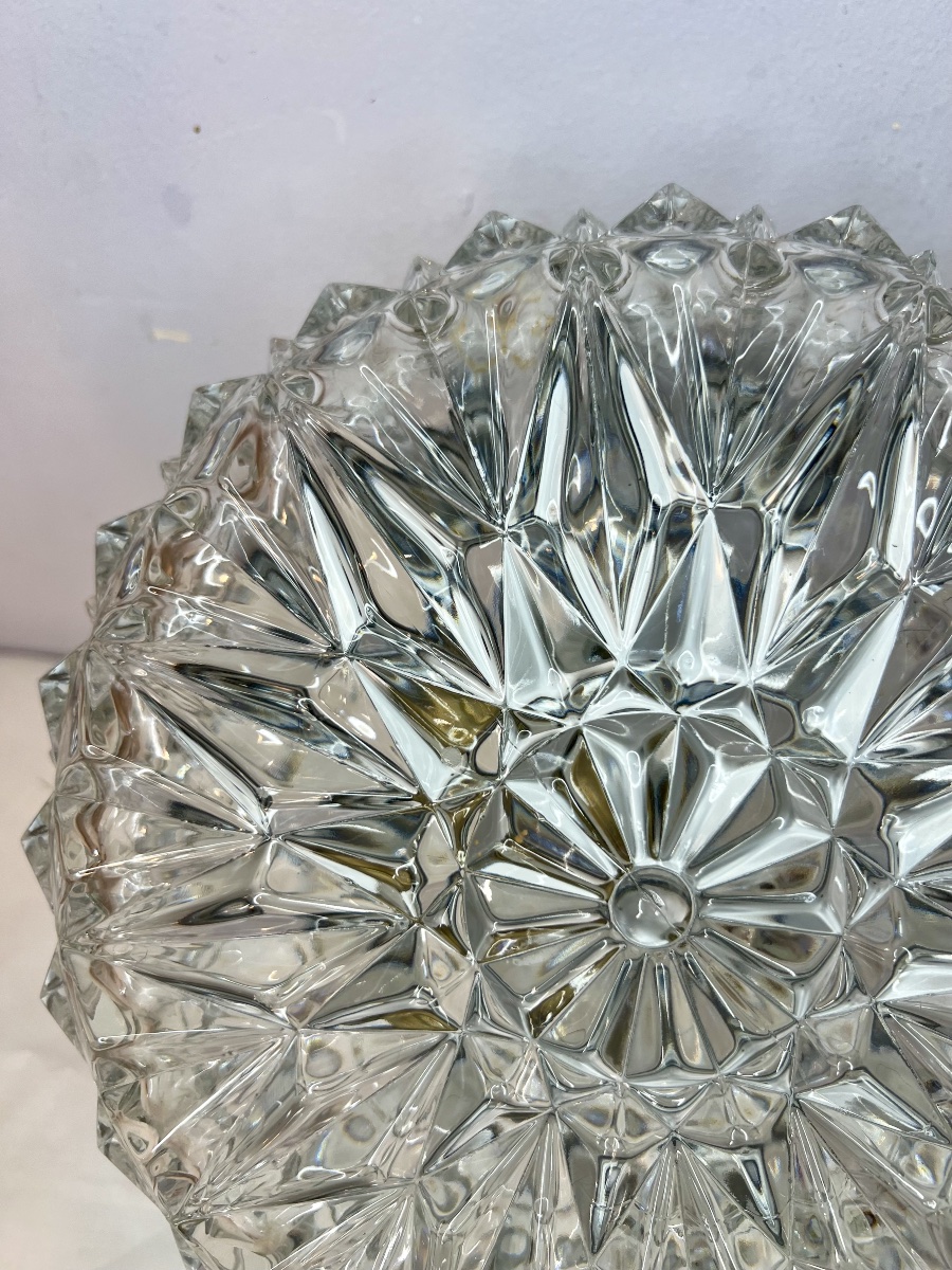 1970s Crystal Ceiling Light -photo-6