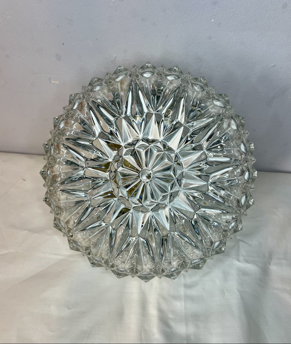 1970s Crystal Ceiling Light -photo-7