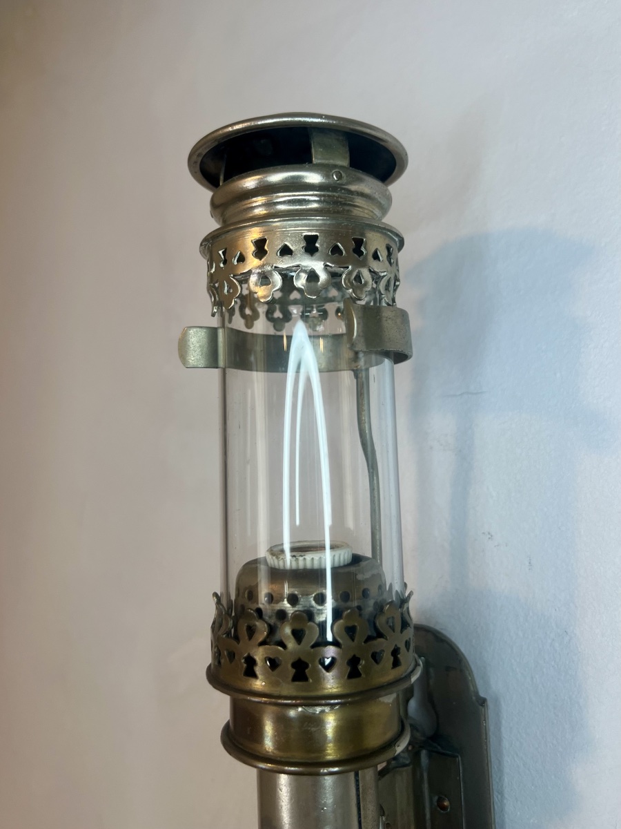 Set Of 3 Sncf Train Wall Sconces -photo-1