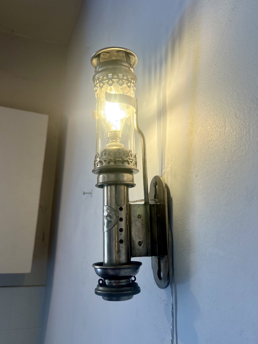 Set Of 3 Sncf Train Wall Sconces -photo-4