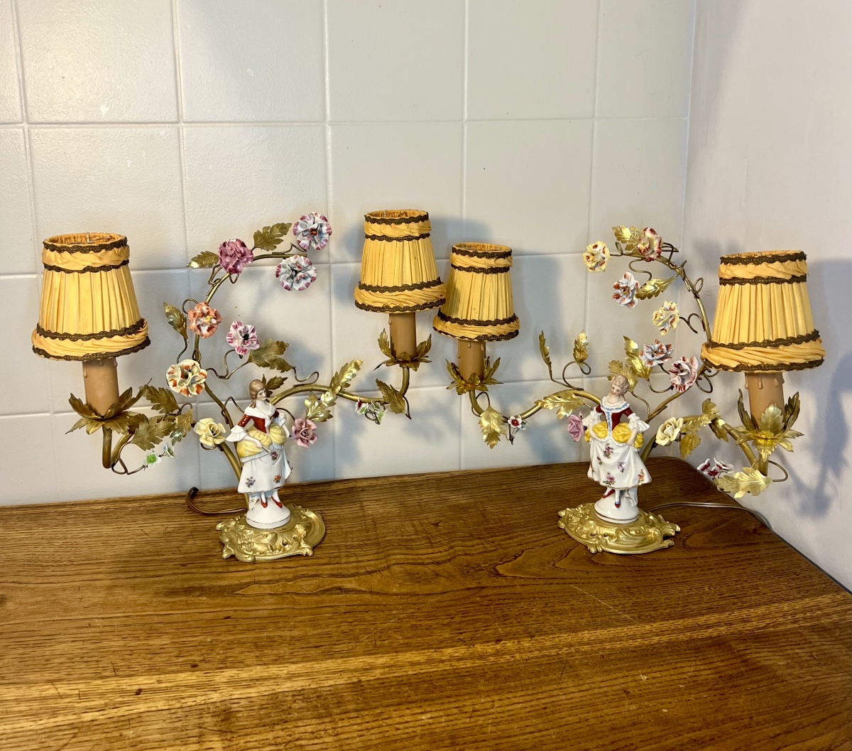 Pair Of Louis XVI-style Lamps