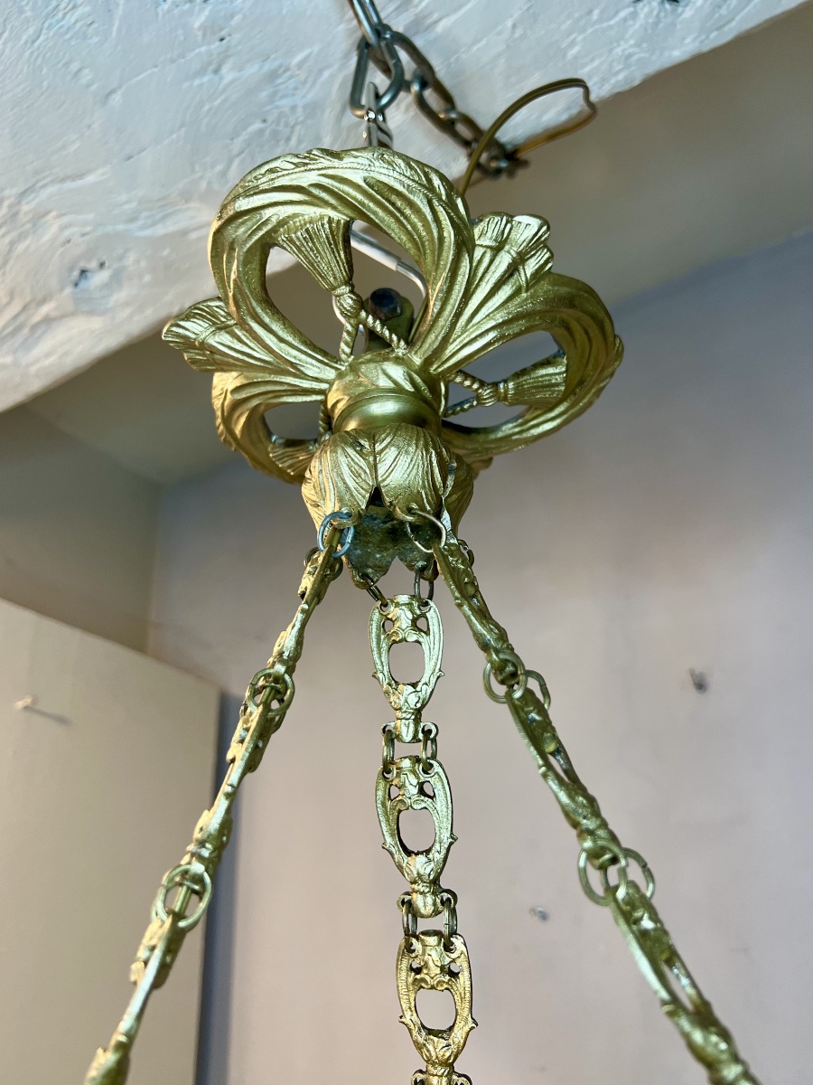 Muller Glass Paste Pendant Ceiling Chandelier -photo-4