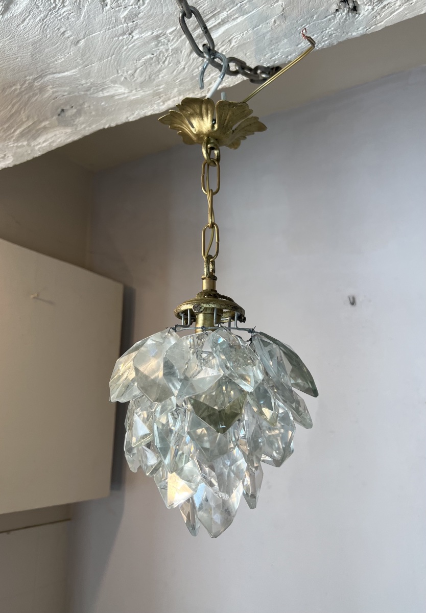 Petit lustre cristal -photo-4