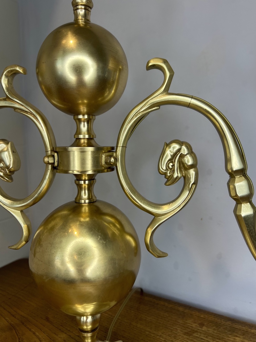 Paire de lampes style hollandais-photo-5