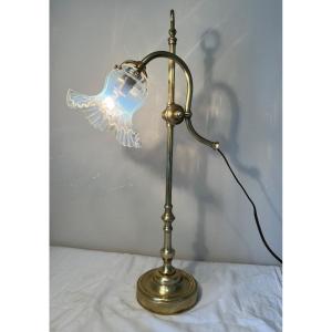 Lampe De Bureau En Bronze 