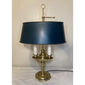 Bronze And Brass Hot Water Bottle Lamp 