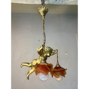 Winged Angel Chandelier