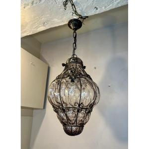 Venetian Murano Blown-glass Lantern