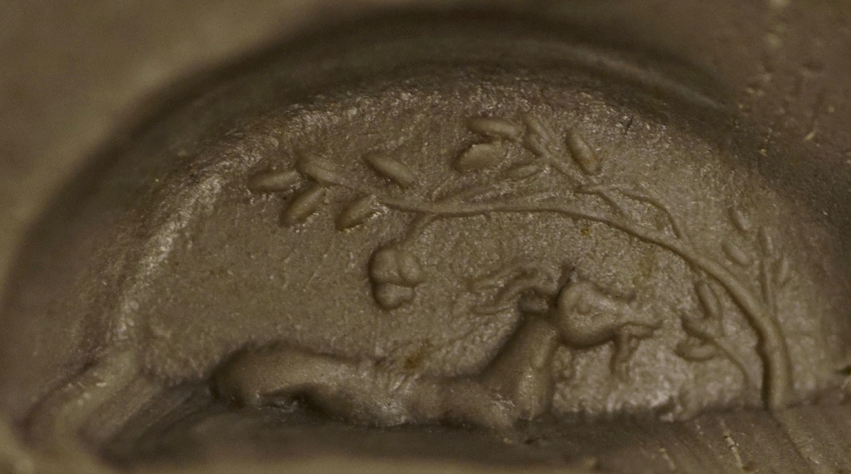 Intaglio Fragment On Nicolo Chévre-photo-2