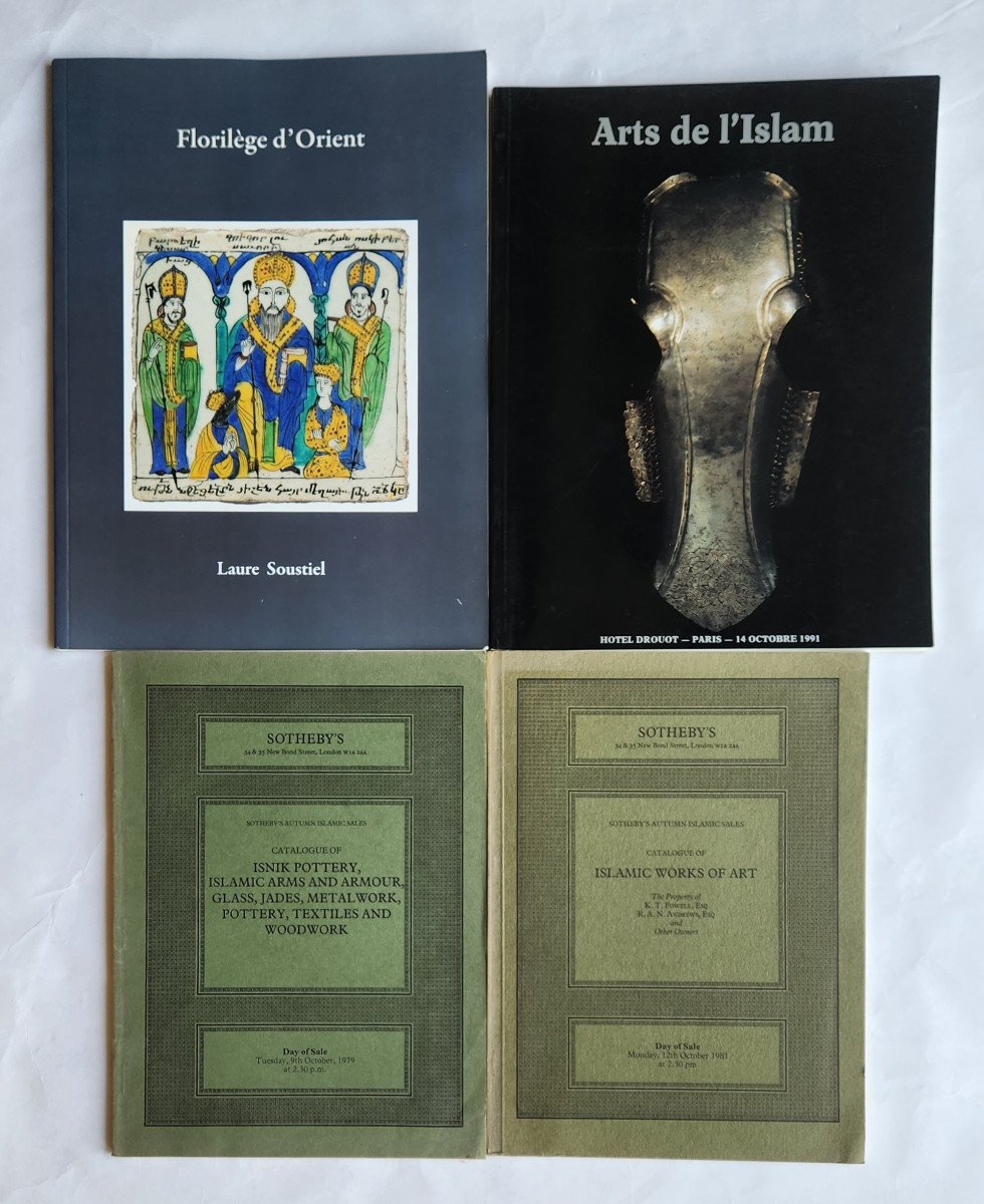 Bibliography Orientalism And Islam: Lot Of 4 Islamic Art Catalogs Including Sotheby's